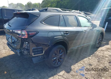 2024 Subaru Outback Onyx Edition из США, поврежденный, VIN 4S4BTALC0R3299900